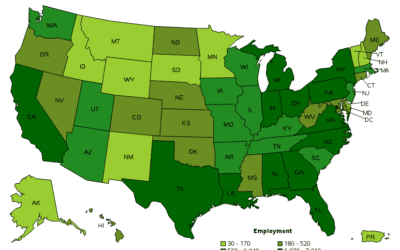 Occupational Employment and Wage Statistics for Crane Operators