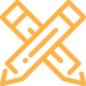 Pencils Crossing Icon