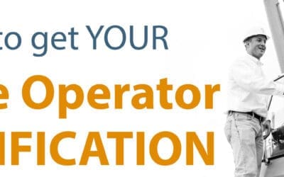 How to get your Crane Operator Certification